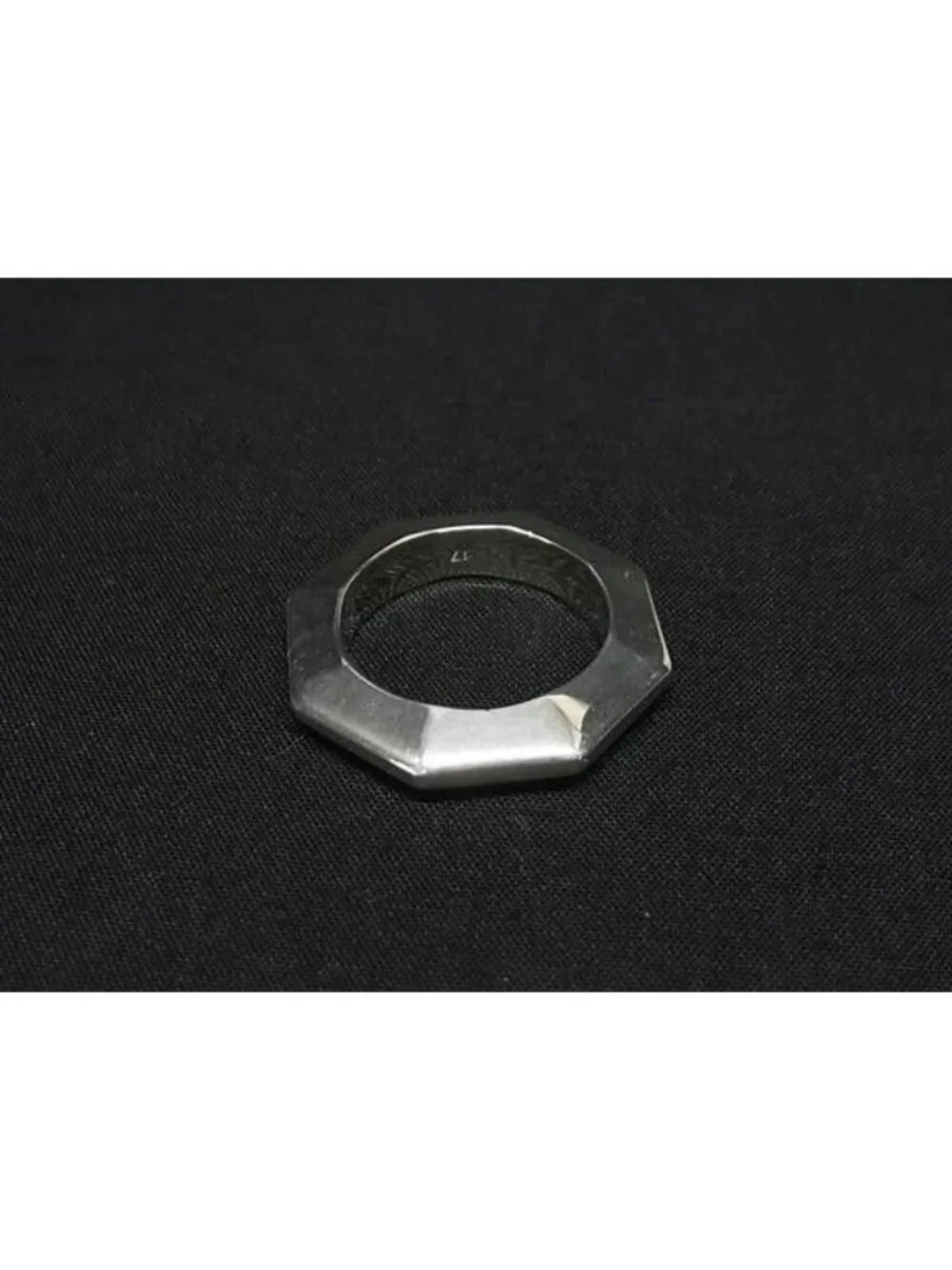 Bottega Veneta Ring Octagon Silver